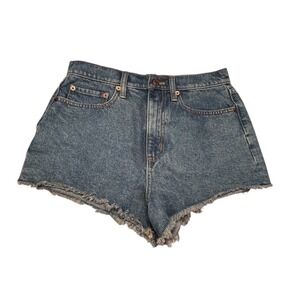 Victoria's Secret Pink Cutoff Denim Shorts Women's Size 8 Y2K High Rise Festival